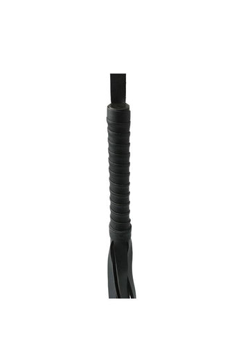 Sex & Mischief - Faux Leather Flogger - Black - Stag Shop