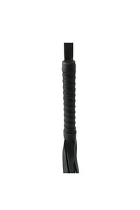 Thumbnail for Sex & Mischief - Faux Leather Flogger - Black - Stag Shop
