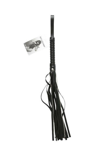 Sex & Mischief - Crystal Whip - Black - Stag Shop