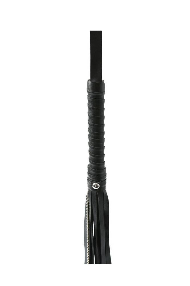 Sex & Mischief - Crystal Whip - Black - Stag Shop