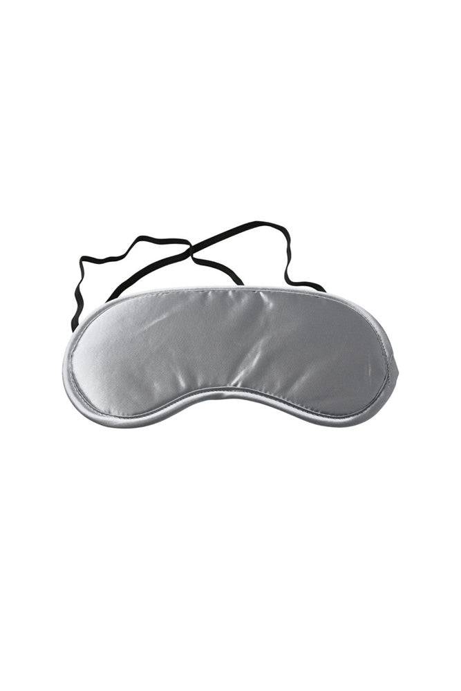 Sex & Mischief - Satin Blindfold - Grey - Stag Shop