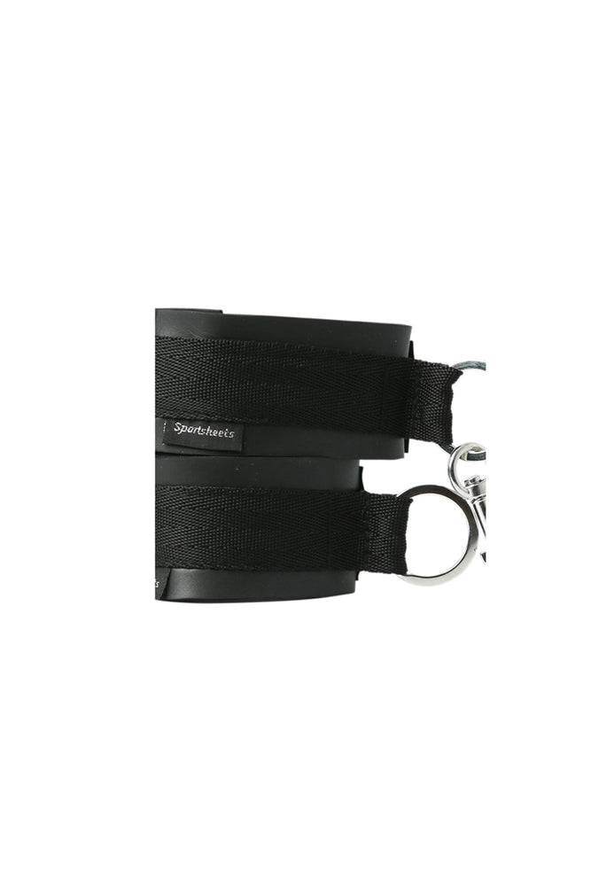Sportsheets - Sports Cuffs - Black - Stag Shop