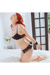 Sportsheets - Sports Cuffs - Black - Stag Shop