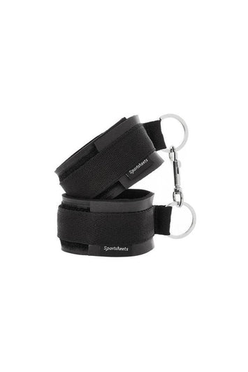 Sportsheets - Sports Cuffs - Black - Stag Shop