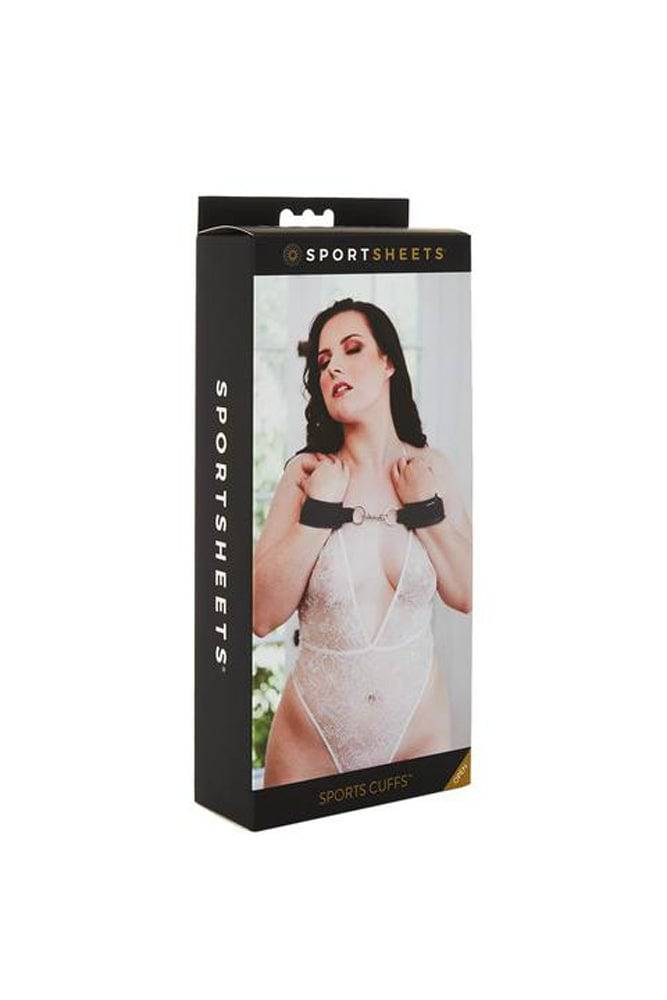 Sportsheets - Sports Cuffs - Black - Stag Shop