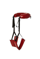 Sportsheets - Saffron Thigh Sling - Black/Red - Stag Shop