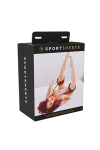 Thumbnail for Sportsheets - Saffron Thigh Sling - Black/Red - Stag Shop