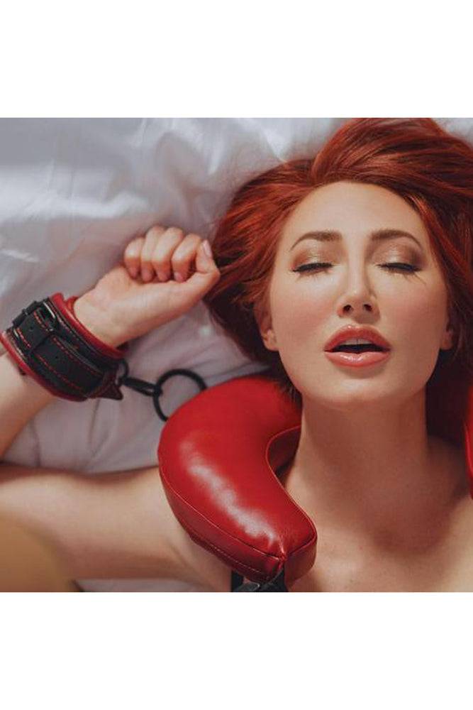 Sportsheets - Saffron Thigh Sling - Black/Red - Stag Shop