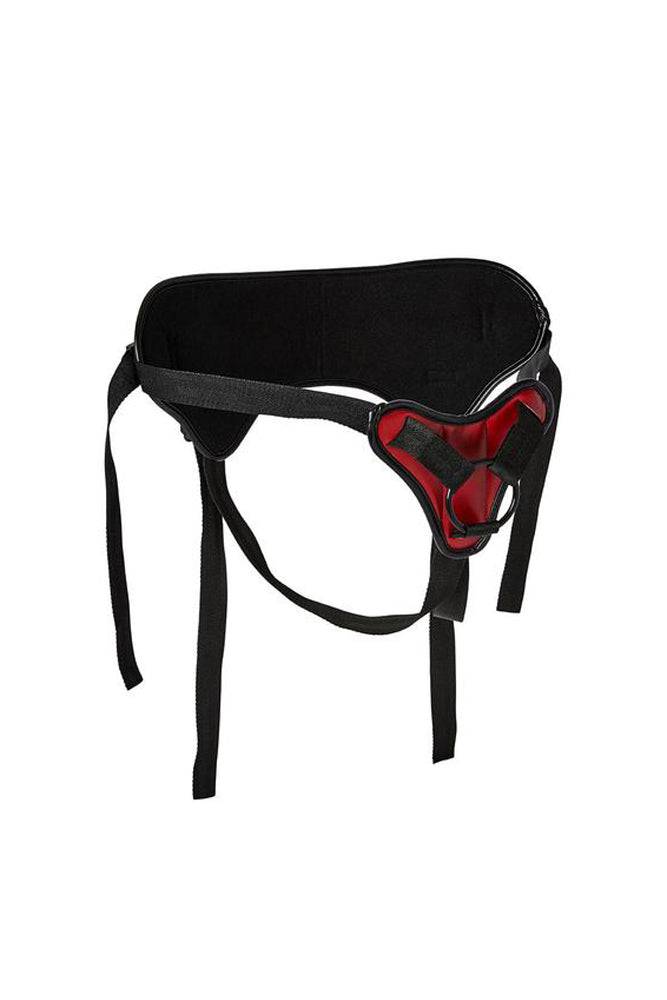 Sportsheets - Saffron Strap-On - Black/Red - Stag Shop