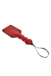Sportsheets - Saffron Square Paddle - Black/Red - Stag Shop