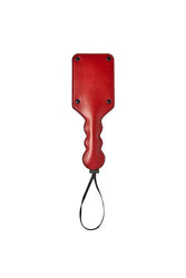 Sportsheets - Saffron Square Paddle - Black/Red - Stag Shop