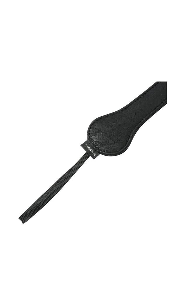 Sincerely by Sportsheets - Lace Paddle - Black - Stag Shop