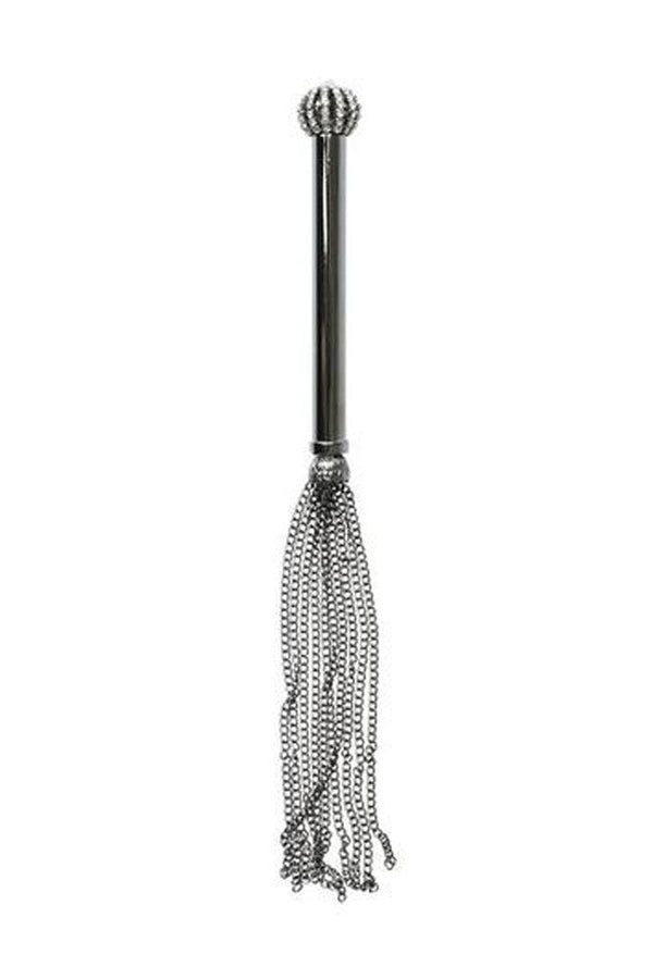 Sincerely by Sportsheets - Jeweled Chain Tickler - Silver - Stag Shop