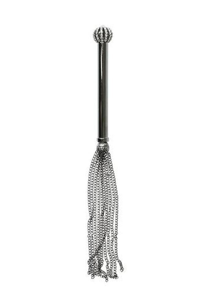 Sincerely by Sportsheets - Jeweled Chain Tickler - Silver - Stag Shop