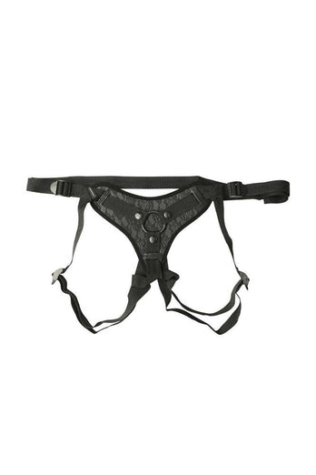 Sincerely by Sportsheets - Lace Strap-On Harness - Black - Stag Shop