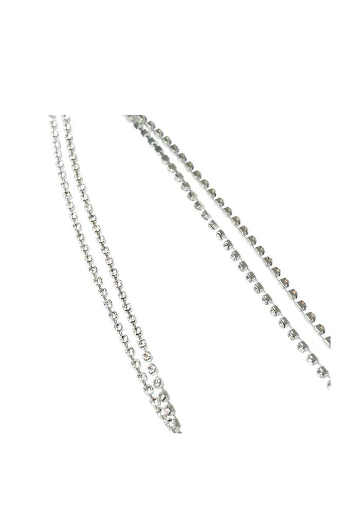 Sincerely by Sportsheets -  Bling Nipple Clips - Silver/Black - Stag Shop