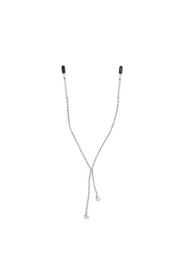 Sincerely by Sportsheets - Teardrop Nipple Clips - Silver - Stag Shop