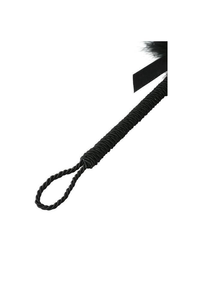 Sincerely by Sportsheets - Feather Tickler - Black - Stag Shop