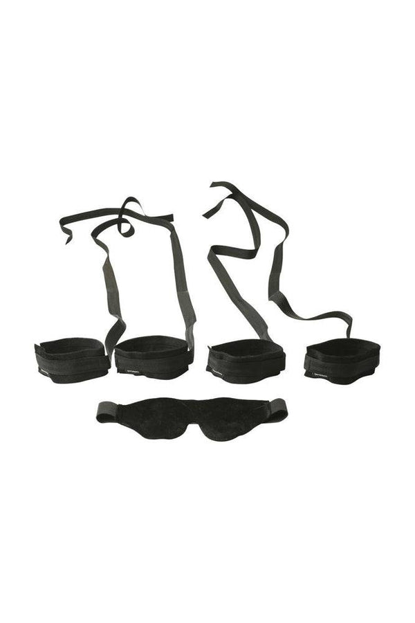 Sex & Mischief - Our First Bondage Kit - Black - Stag Shop