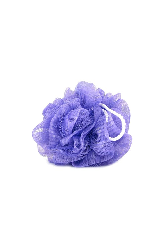 Sex in the Shower - Vibrating Mesh Loofah/Sponge - Purple - Stag Shop