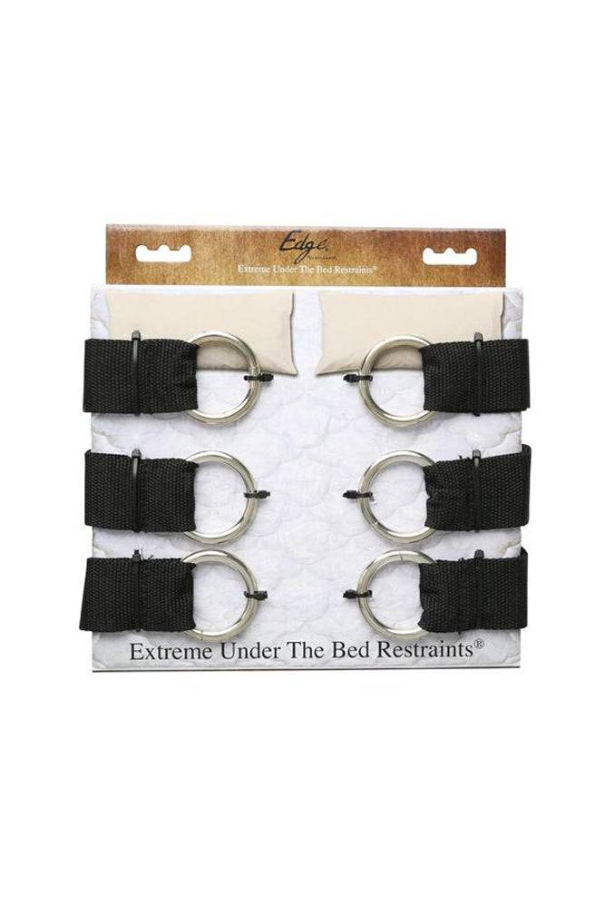 Sportsheets - Edge - Extreme Under The Bed Restraints - Black - Stag Shop