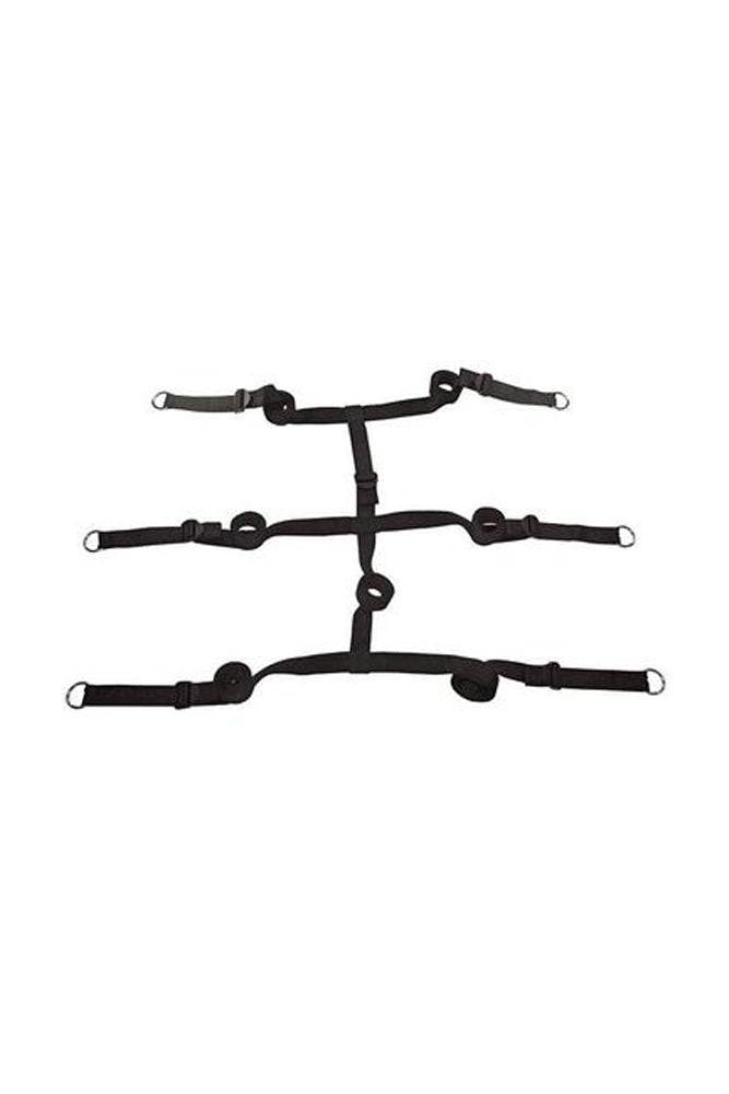 Sportsheets - Edge - Extreme Under The Bed Restraints - Black - Stag Shop
