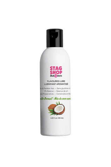 Stag Shop - Flavoured Water-Based Lubricant - Coconut - 4oz - Stag Shop