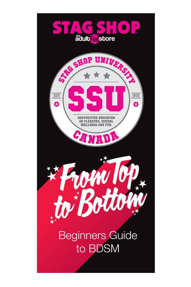 Stag Shop University 1st Edition - Guide to BDSM – Free Brochure - Stag Shop
