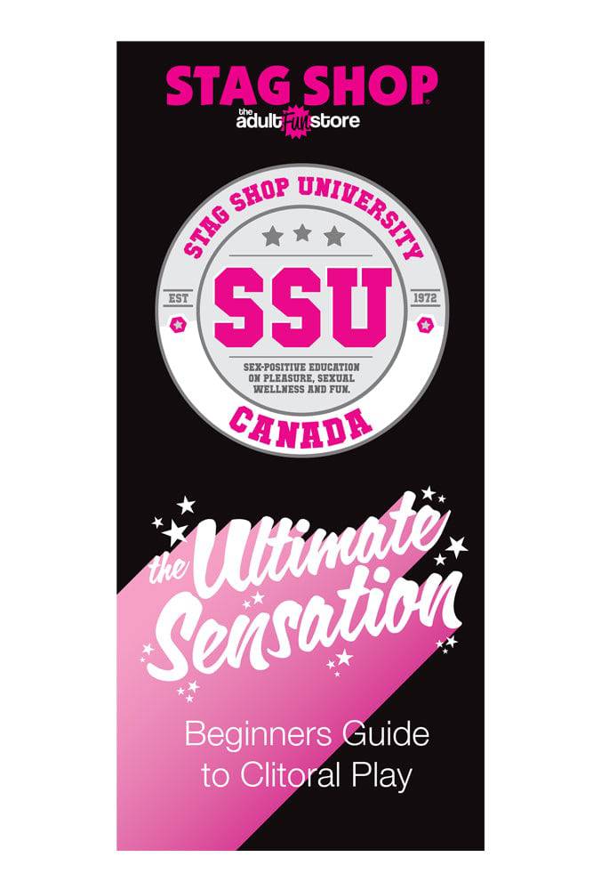 Stag Shop University 1st Edition - Guide to Clitoral Toys – Free Brochure - Stag Shop