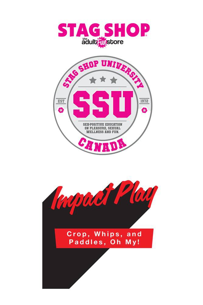 Stag Shop University 2nd Edition - Guide to Impact Play – Free Brochure - Stag Shop