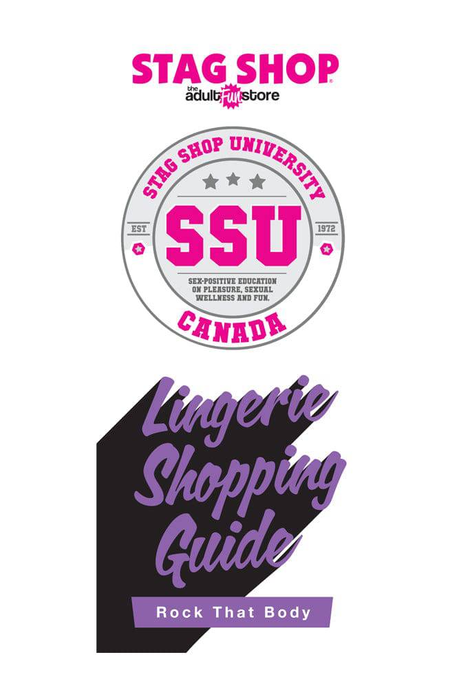 Stag Shop University 2nd Edition - Lingerie Shopping Guide – Free Brochure - Stag Shop