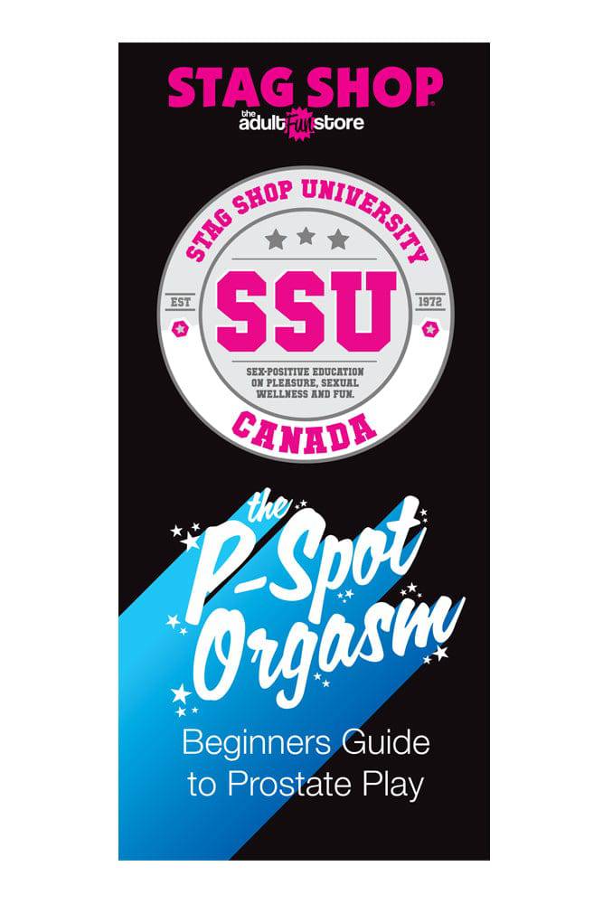 Stag Shop University 1st Edition - Guide to Prostate Play – Free Brochure - Stag Shop