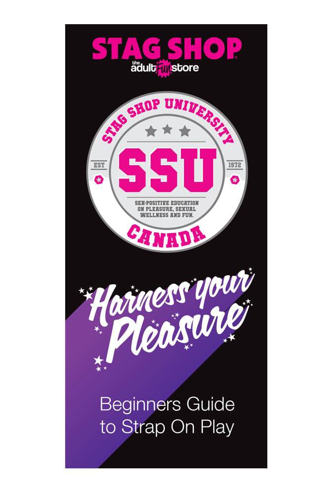 Stag Shop University 1st Edition - Guide to Strap-On Play – Free Brochure - Stag Shop