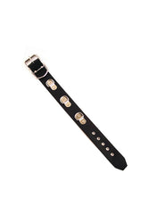 Stag Shop - Rubber Collar with 3-D rings - Black - Stag Shop
