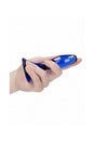 Shots Toys - Chrystalino - Star Glass Butt Plug - Blue - Stag Shop