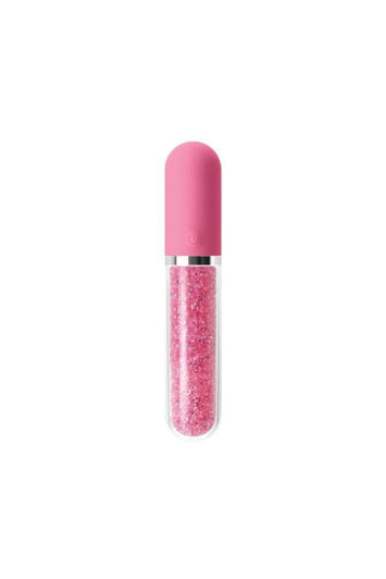 NS Novelties - Stardust - Charm - Pink Crystal Bullet Vibrator - Stag Shop