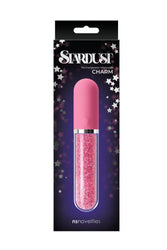 NS Novelties - Stardust - Charm - Pink Crystal Bullet Vibrator - Stag Shop