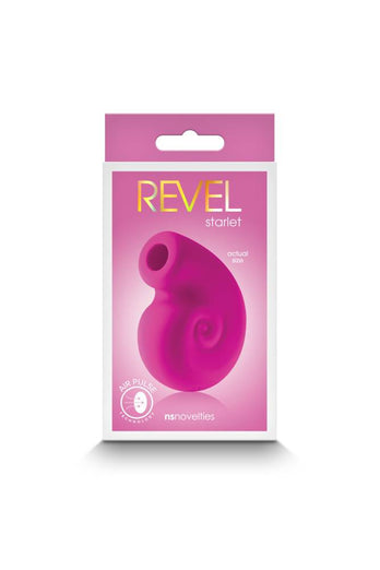 NS Novelties - Revel - Starlet Air Pulse Clitoral Stimulator - Pink - Stag Shop