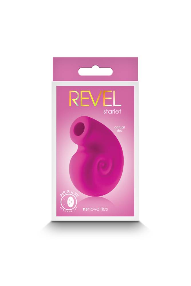 NS Novelties - Revel - Starlet Air Pulse Clitoral Stimulator - Pink - Stag Shop