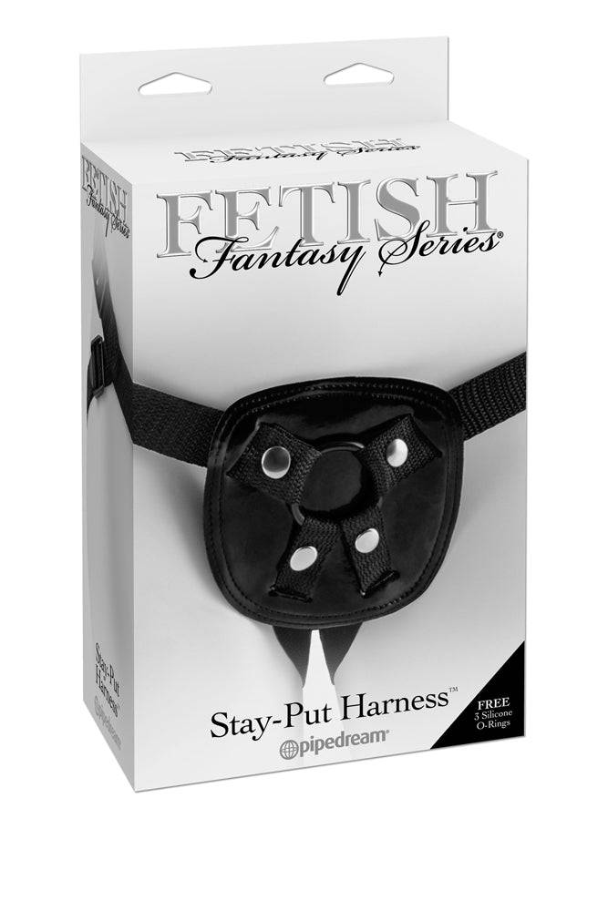 Pipedream - Fetish Fantasy - Stay-Put Beginners Harness - Black - Stag Shop