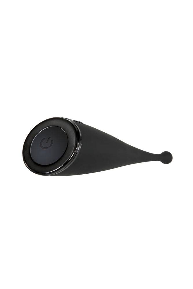 Evolved - Straight To The Point Clitoral Vibrator - Black - Stag Shop