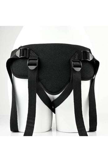 Sportsheets - New Comer's Strap On Set - Special Edition - 2 Pc Set - Black/Blue - Stag Shop