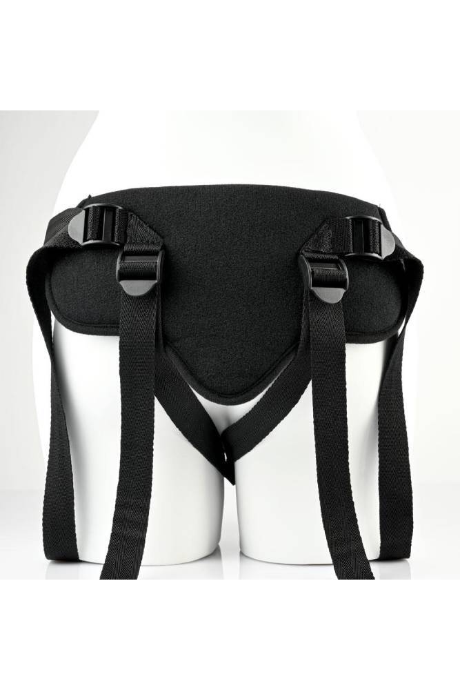 Sportsheets - New Comer's Strap On Set - Special Edition - 2 Pc Set - Black/Blue - Stag Shop