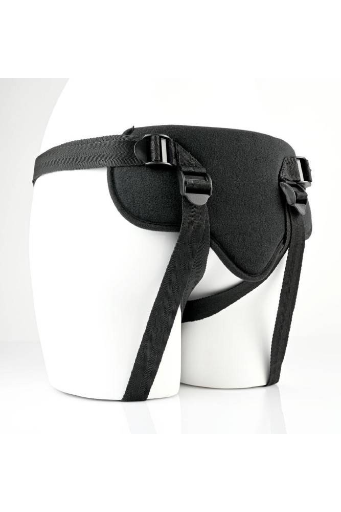Sportsheets - New Comer's Strap On Set - Special Edition - 2 Pc Set - Black/Blue - Stag Shop