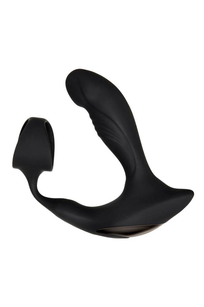 Zero Tolerance - Strapped & Tapped Prostate Massager - Black - Stag Shop