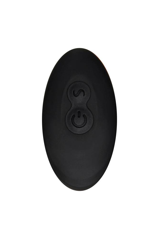 Zero Tolerance - Strapped & Tapped Prostate Massager - Black - Stag Shop