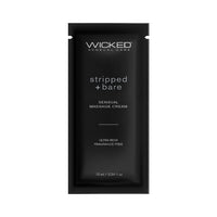 Thumbnail for Wicked Sensual Care - Sensual Massage Cream - Stripped & Bare - Stag Shop