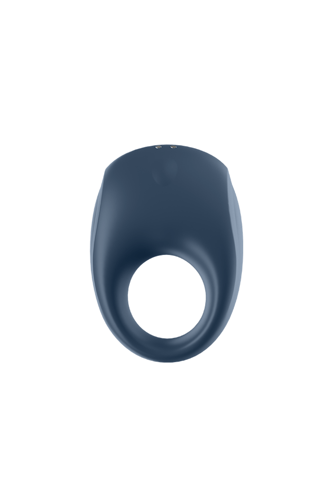 Satisfyer - Strong One Bluetooth Cock Ring - Navy - Stag Shop
