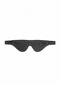 Thumbnail for Ouch by Shots Toys - Skulled Spiked & Studded Eye Mask - Black - Stag Shop