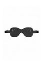 Ouch by Shots Toys - Skulled & Spiked Blackout Eye Mask - Black - Stag Shop